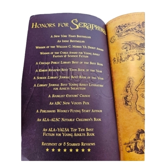 Seraphina Rachel Hartman  Can one girl unite two worlds? Kids Toy Book - Picture 3 of 12